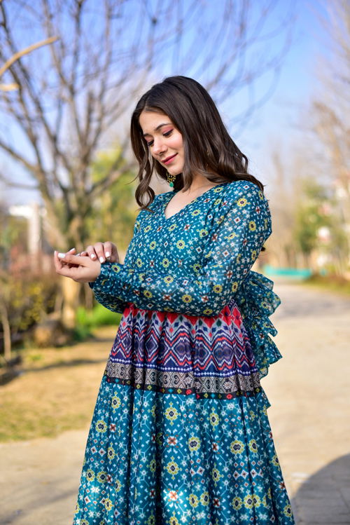 Aayaa 4 Festive Wear Wholesale Long Gown Collection